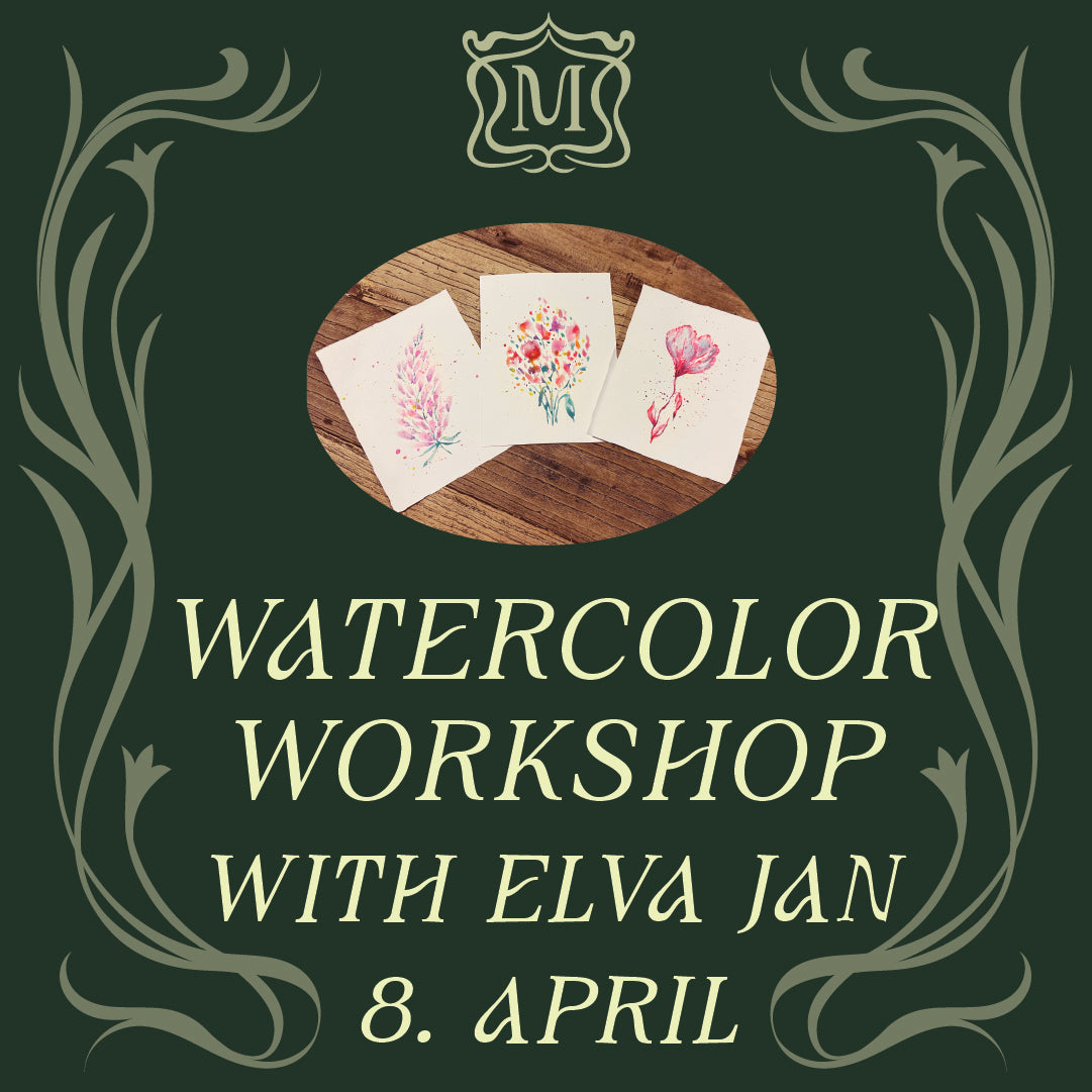 Watercolor Intro Workshop with Elva Jan 8. April
