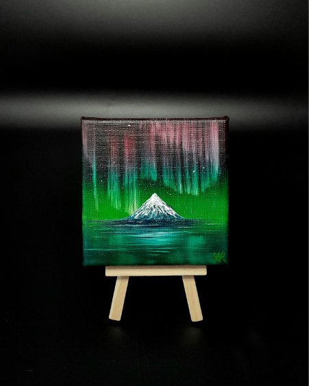 Northern lights painting by Anna Radacz - 22