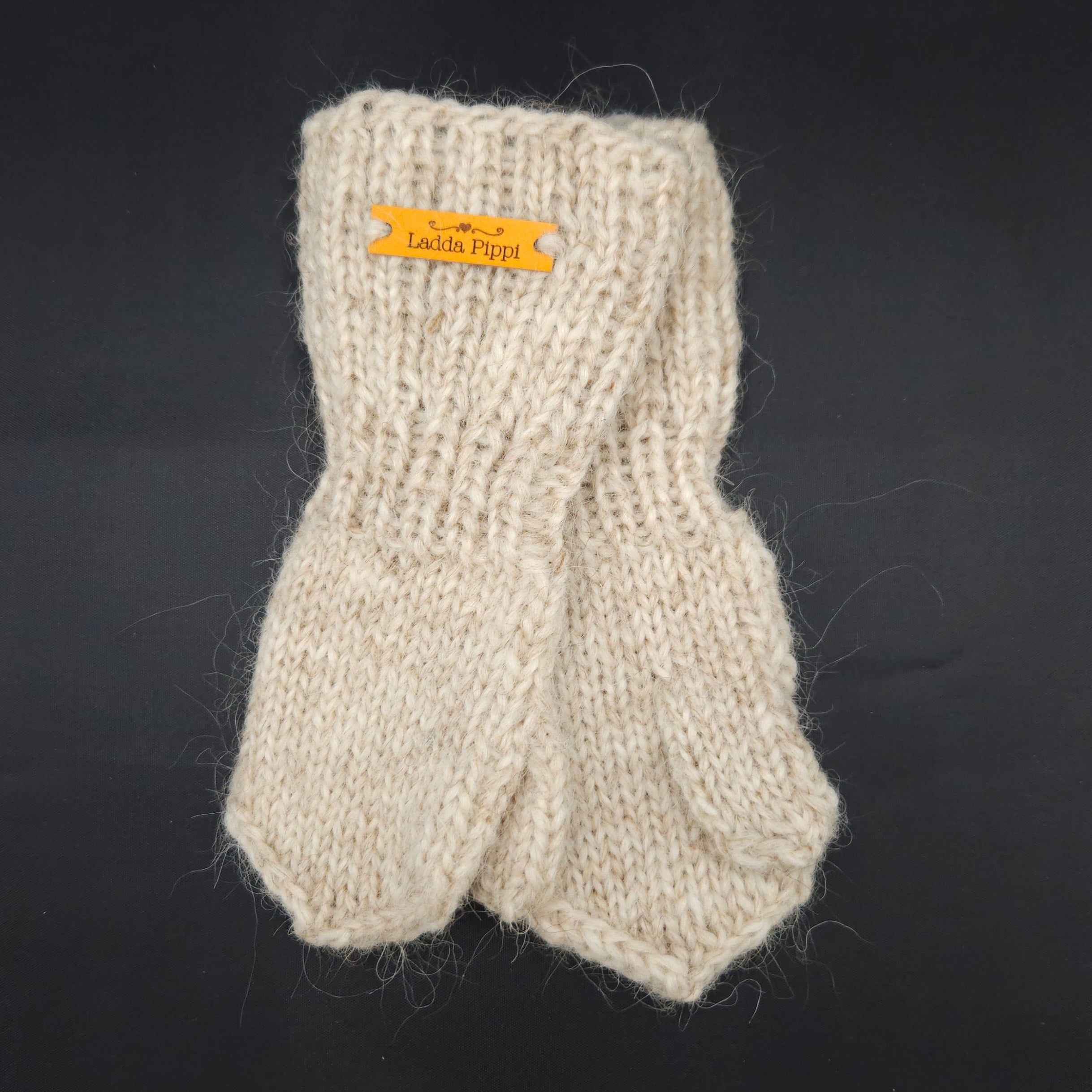 Kids Icelandic Wool Mittens - 1-2 y/o - Knit by Ragna Atladóttir
