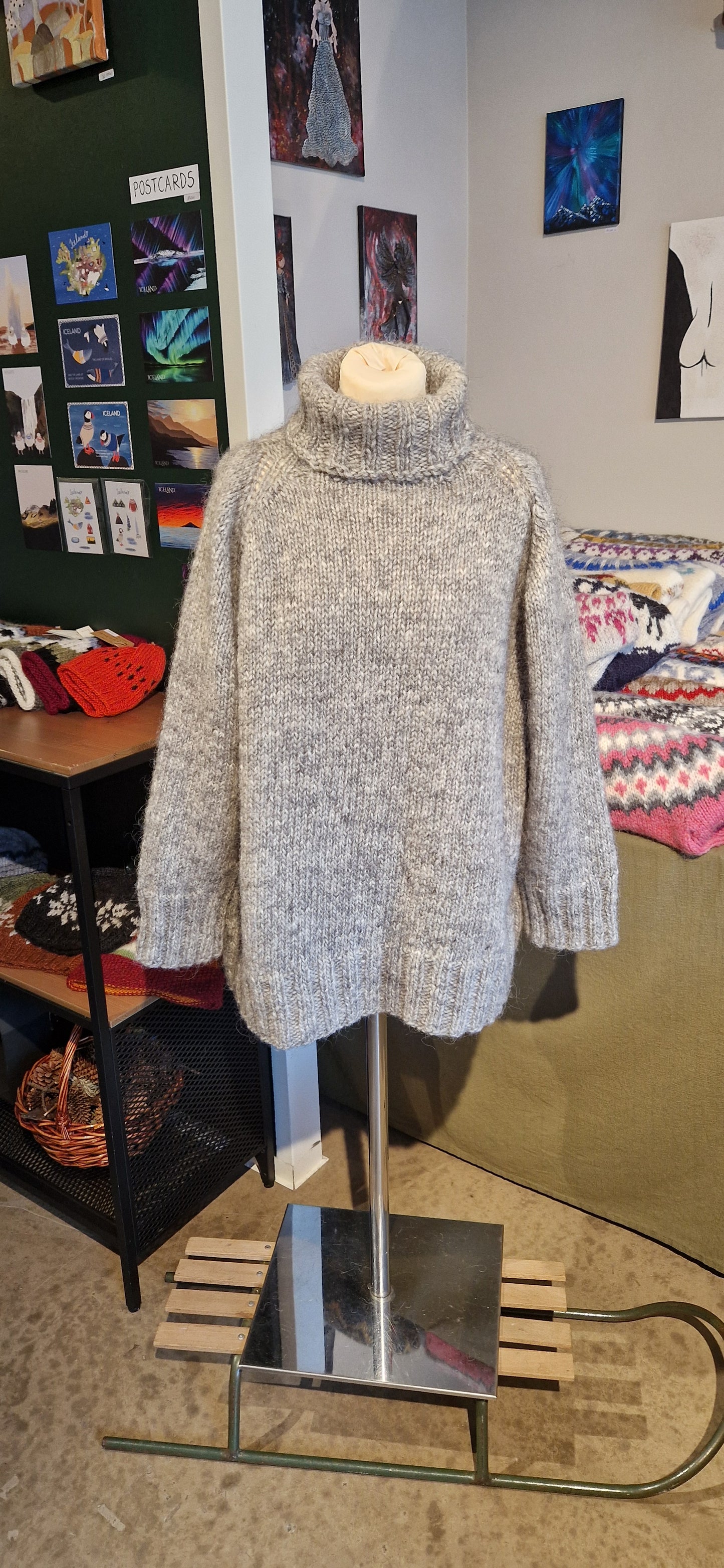 Wool Sweater - Knit by Ragna Atladóttir - 1