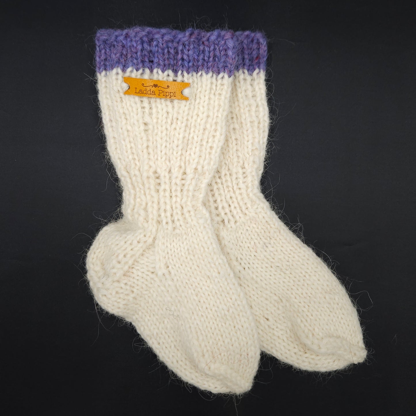 Kids Icelandic Wool Socks - 2-4 y/o - Knit by Ragna