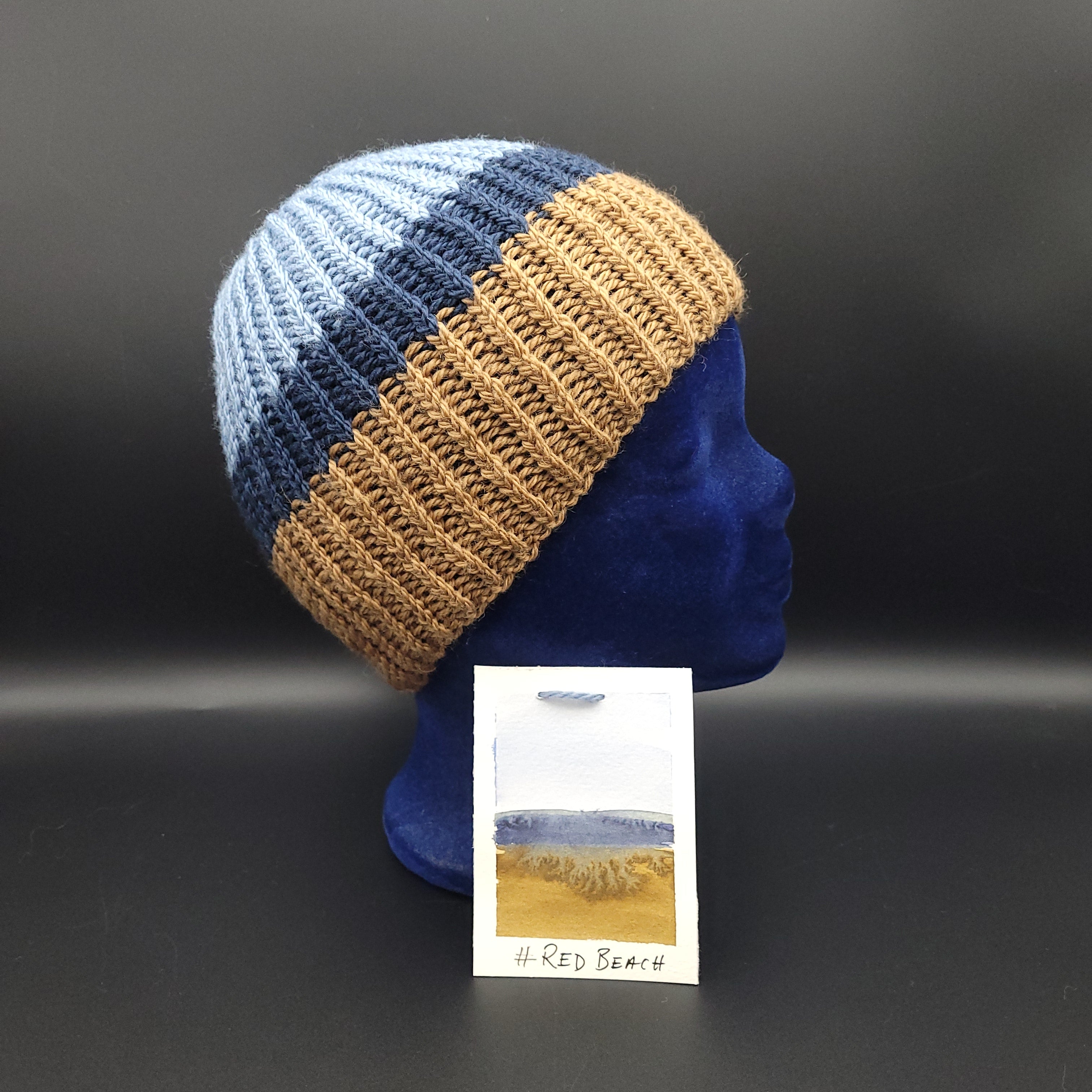 Horizon hat - Red Beach - Knit by Ósk Ómarsdóttir - 10