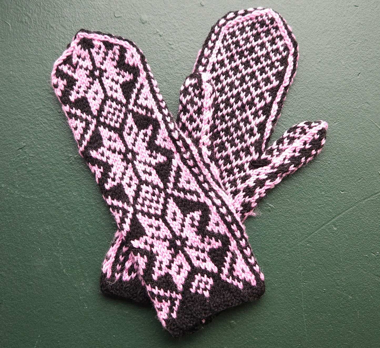 Merino Wool Mittens - Knit by Sigrún R Snædal - 7
