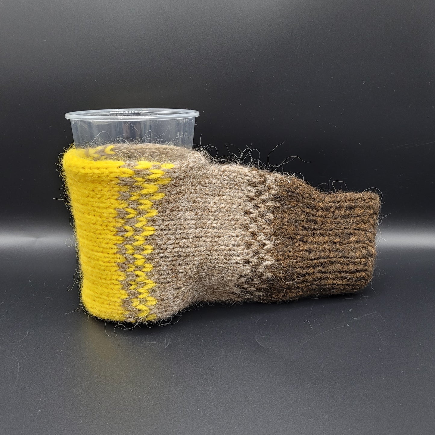 Mitten for Holding Beer - Knit by Guðný