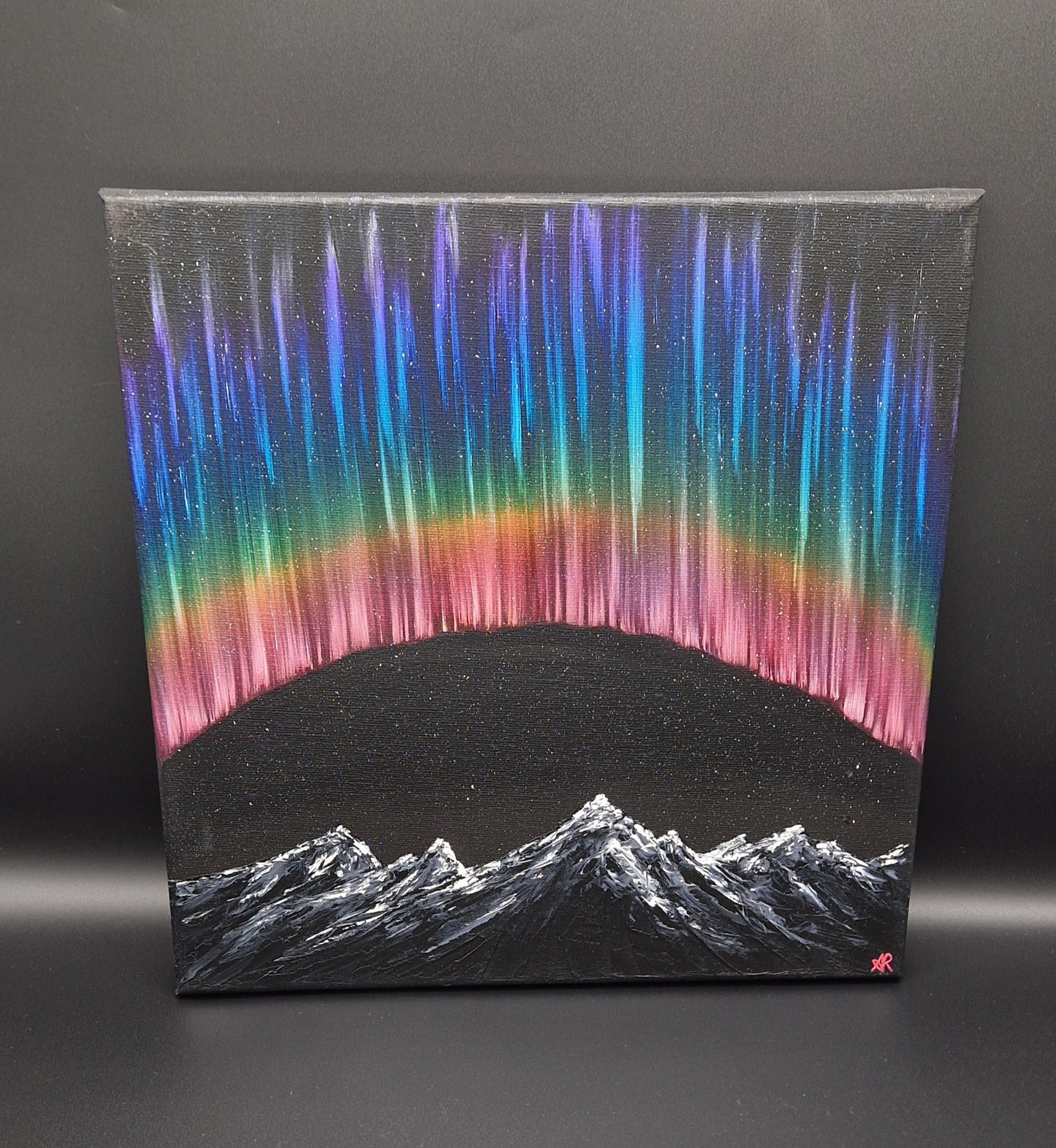 Northern lights painting by Anna Radacz - 19