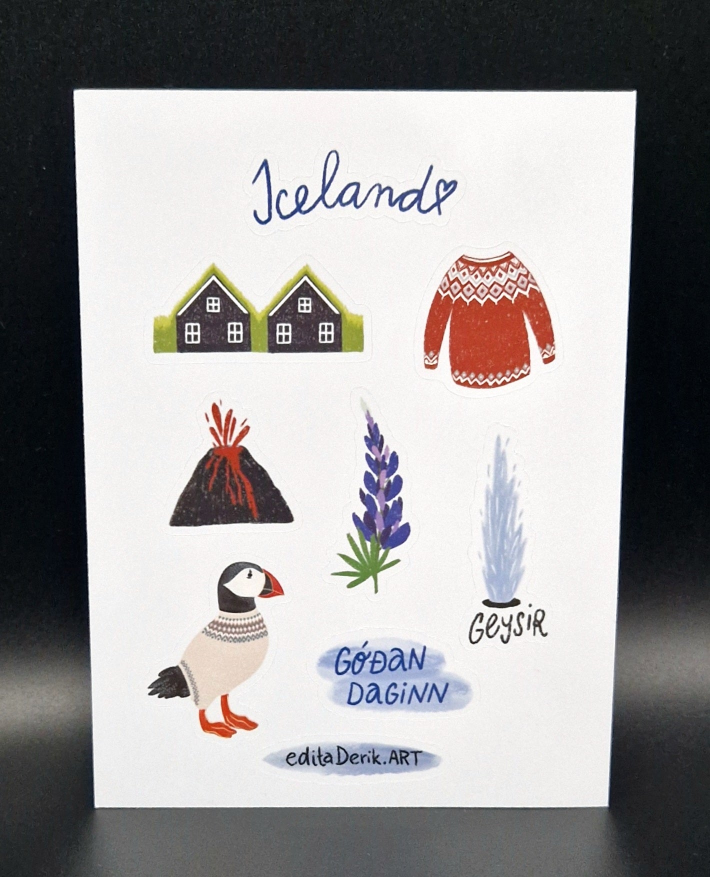 Stickers & Postcards