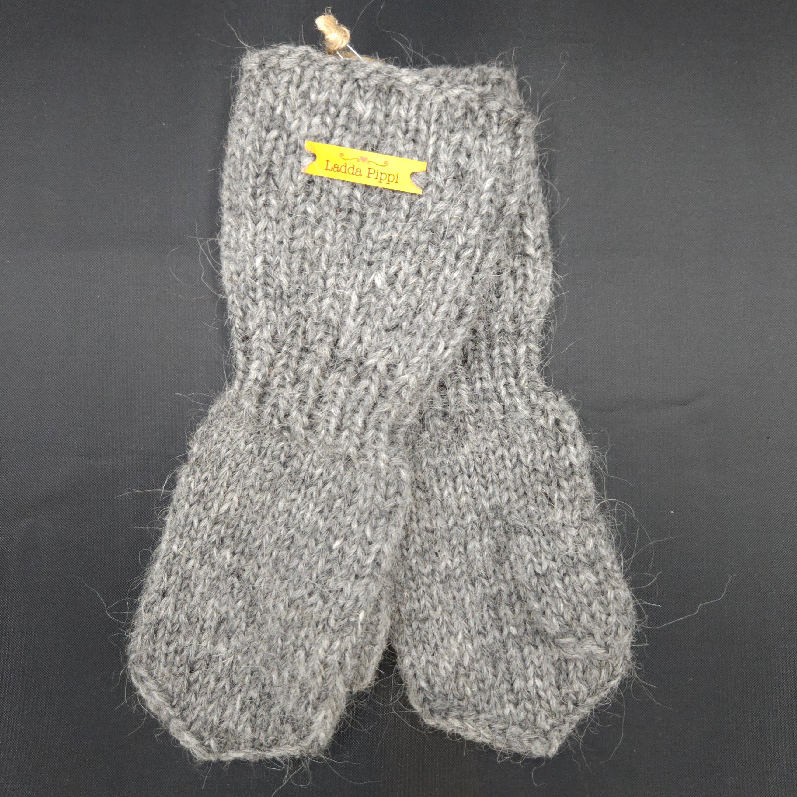 Kids Icelandic Wool Mittens - 7-8 y/o - Knit by Ragna