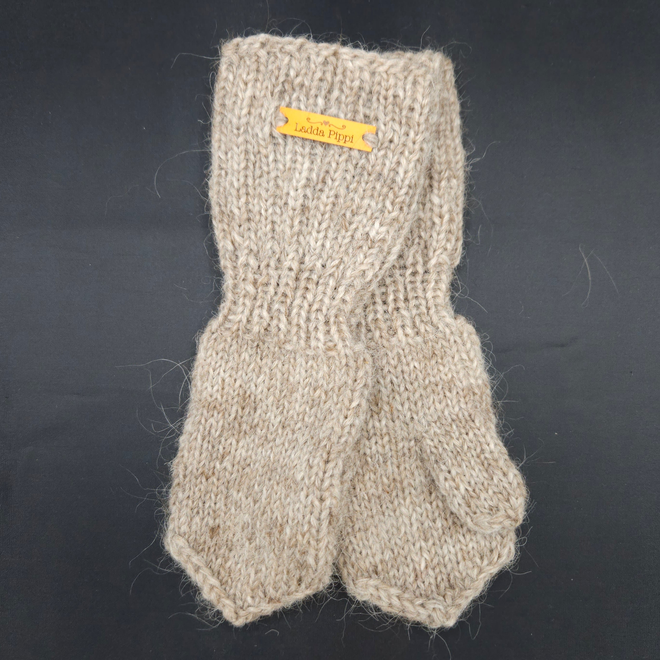 Kids Icelandic Wool Mittens - 7-8 y/o - Knit by Ragna