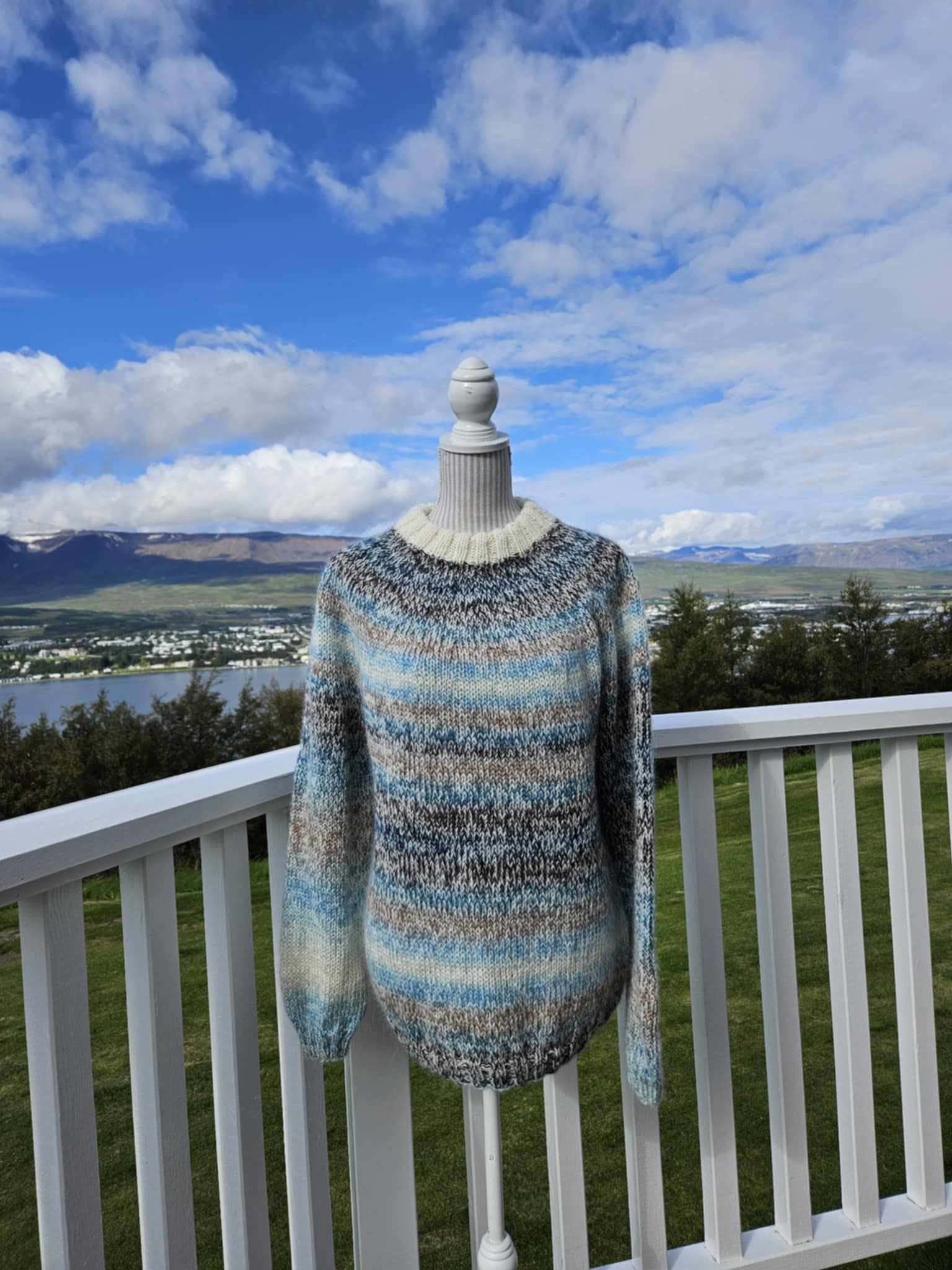 Wool sweater - Knit by Jóna Sigríður - 84