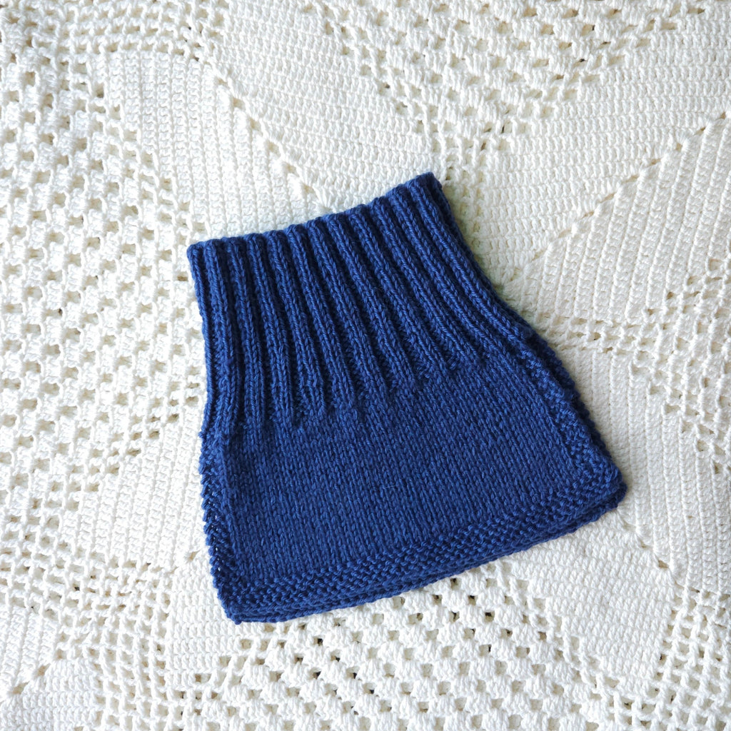Baby Merino Wool Neck Warmer for 9-18 mo - Knit by Svanhvít