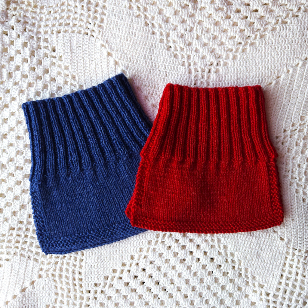Baby Merino Wool Neck Warmer for 9-18 mo - Knit by Svanhvít