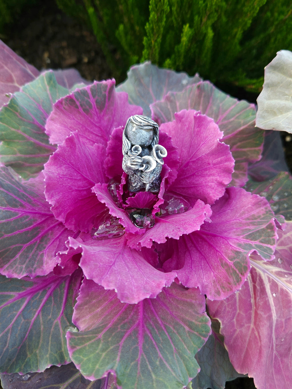 Gray Flower Pickers - Homemakers & Hidden People