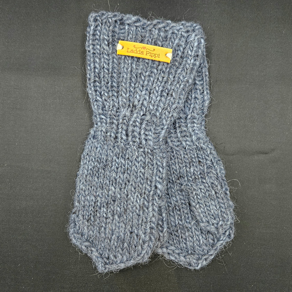 Kids Icelandic Wool Mittens - 1-2 y/o - Knit by Ragna Atladóttir