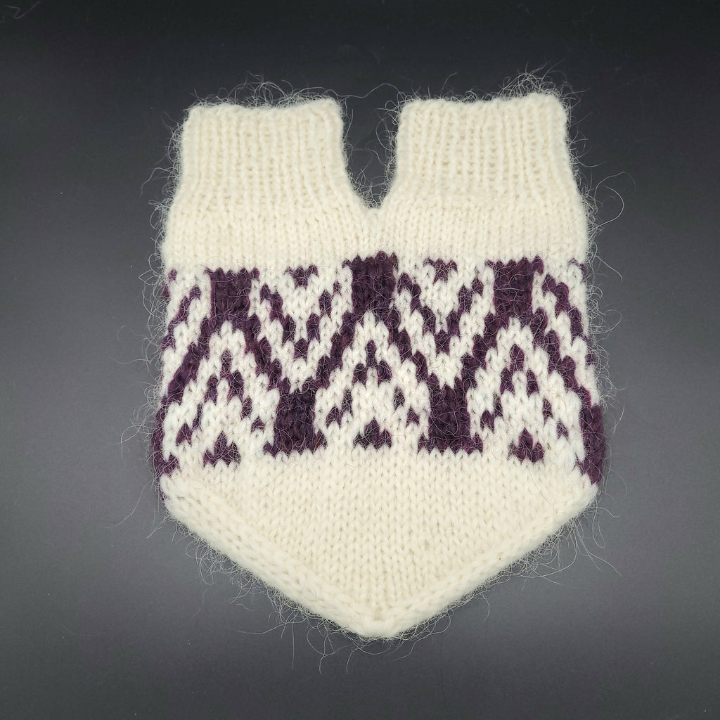 Mitten for Holding Hands - Knit by Guðný