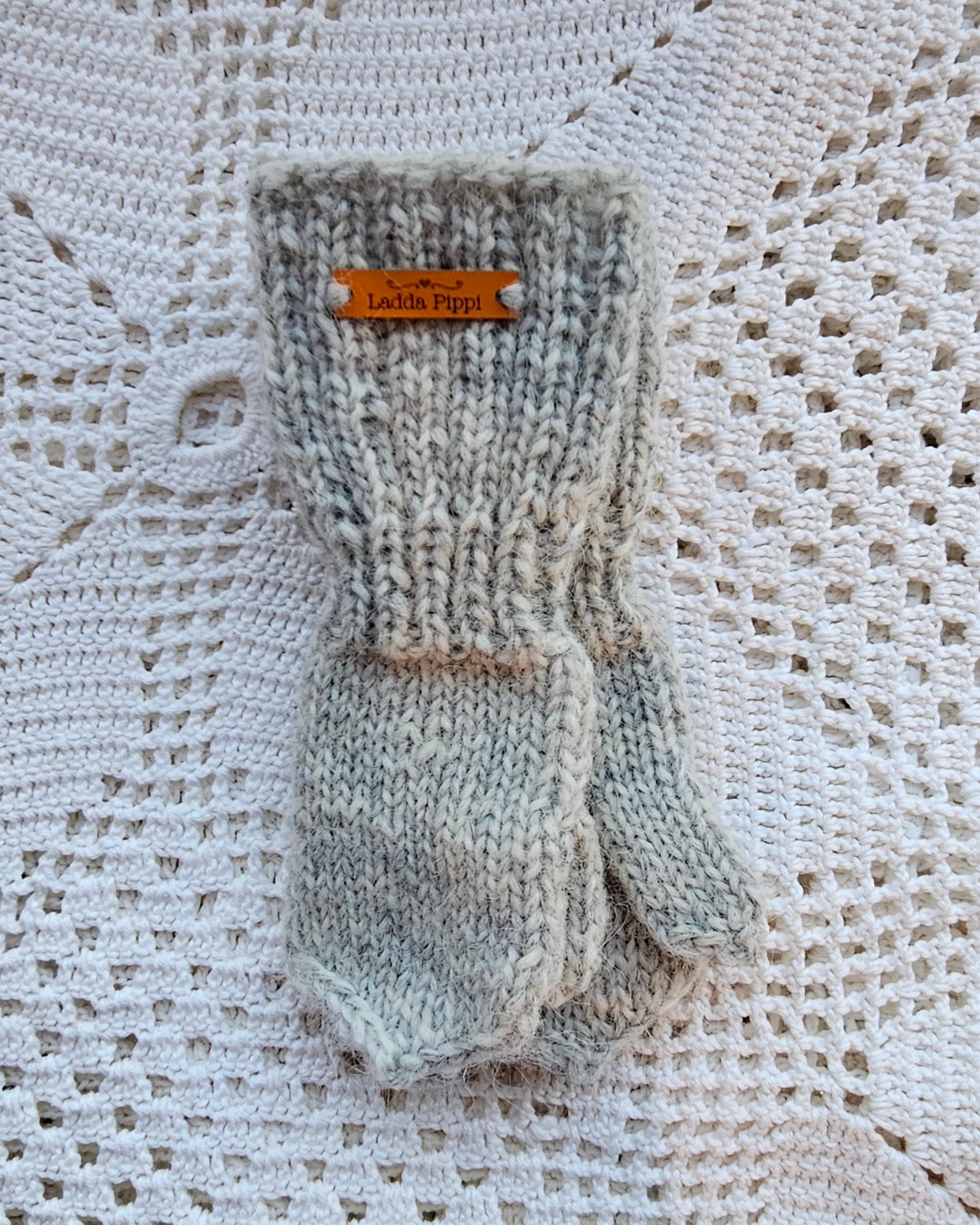 Kids Icelandic Wool Mittens - 3-4 y/o - Knit by Ragna
