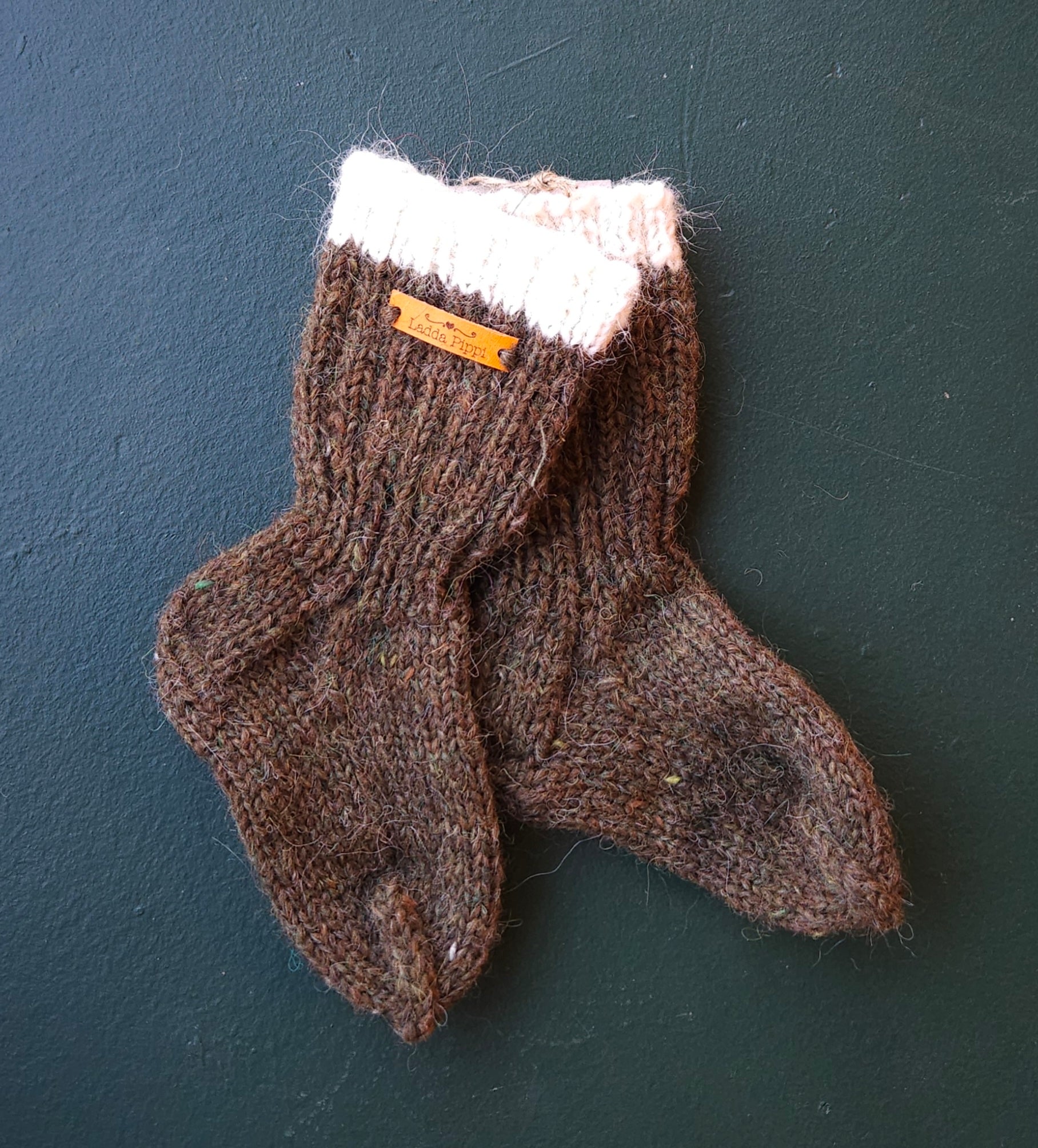 Kids Icelandic Wool Socks - 5-6 y/o - Knit by Ragna