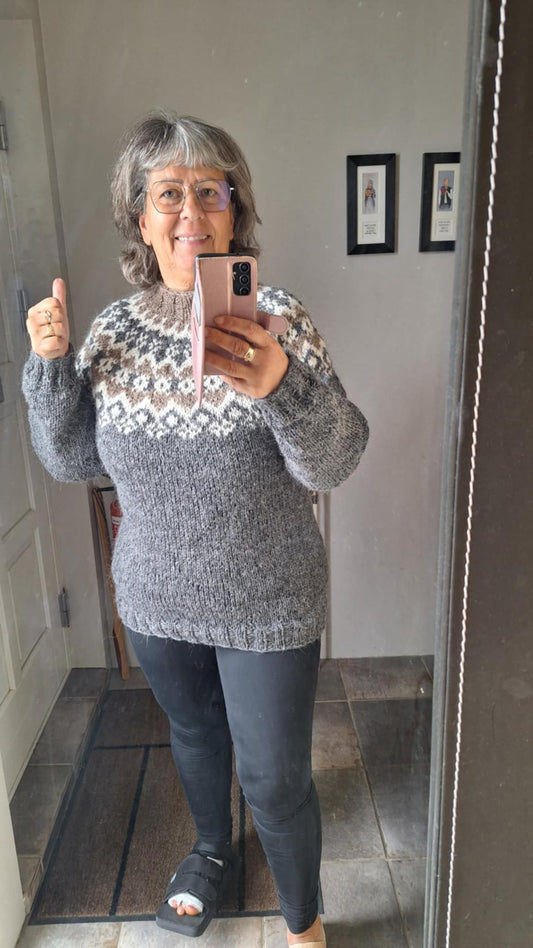 Lopapeysa - Vetrarnætur - Knit by Guðrún Hanna - 20
