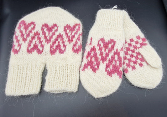 A Mitten for Holding hands - Set - Knit by Guðný  - 3
