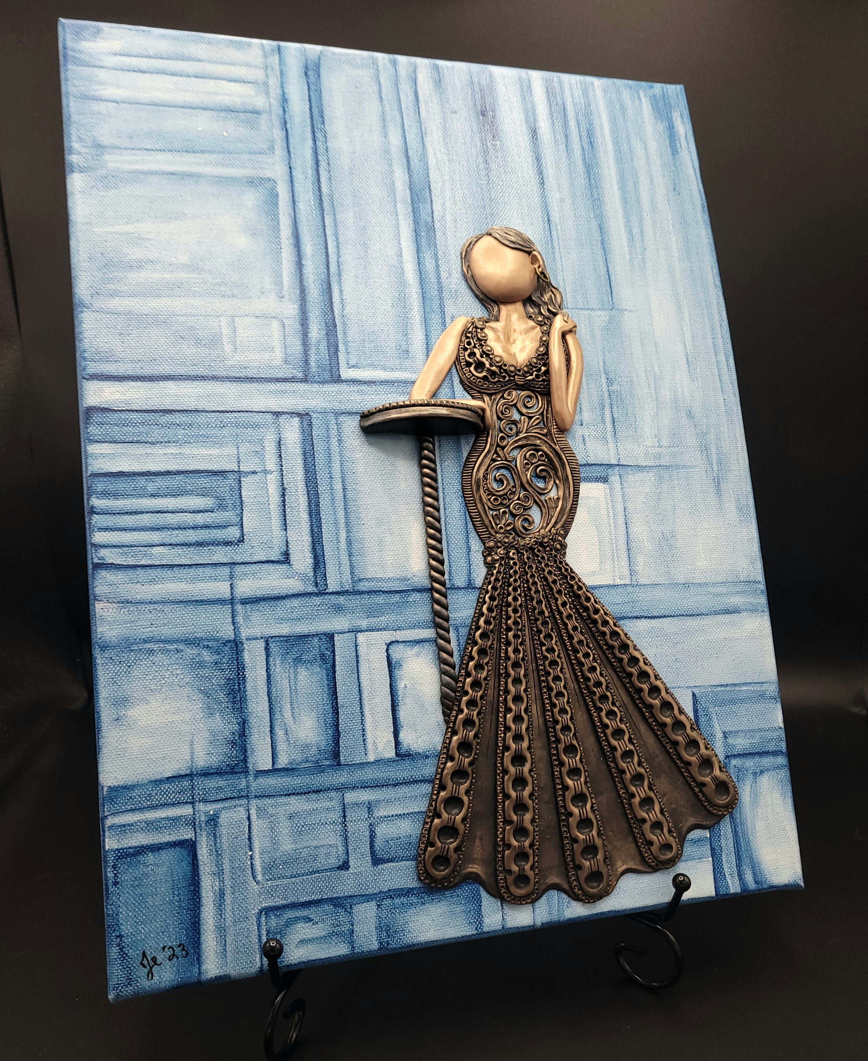 Elegance painting/sculpture by Jódís Eva