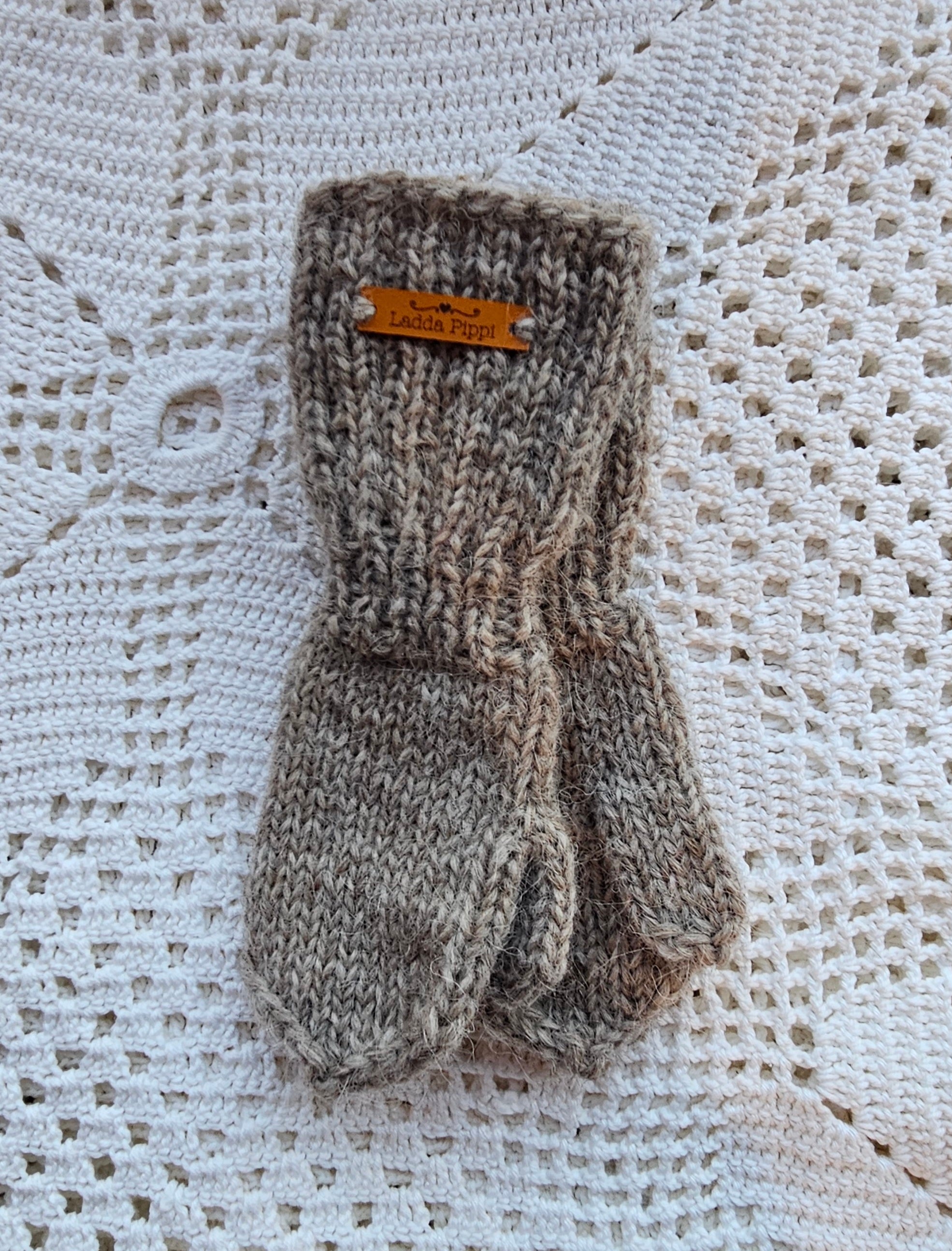 Kids Icelandic Wool Mittens - 3-4 y/o - Knit by Ragna