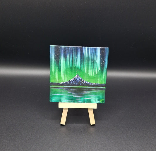Northern lights painting by Anna Radacz - 13