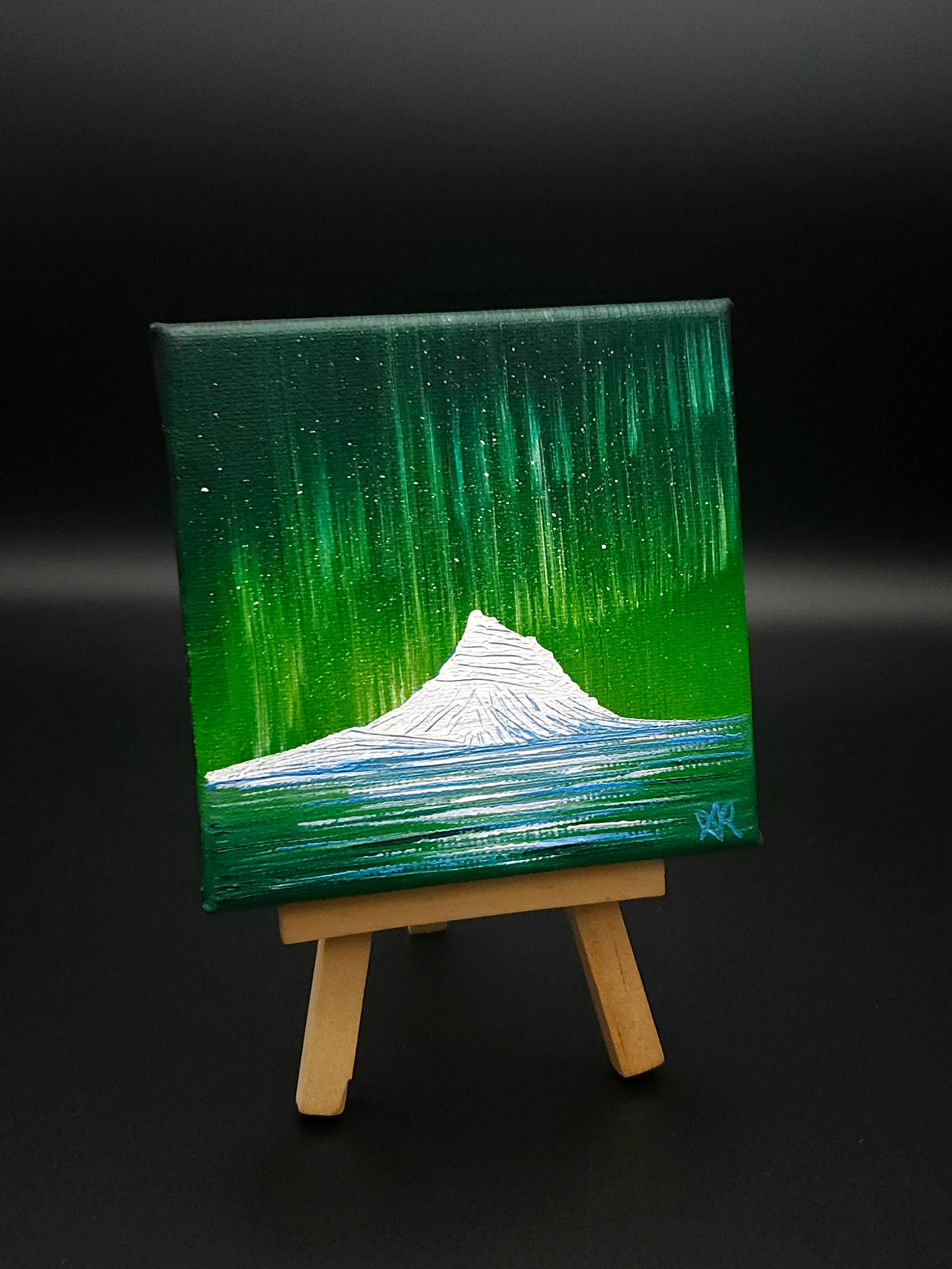 Northern Lights Painting - by Anna Radacz - 56