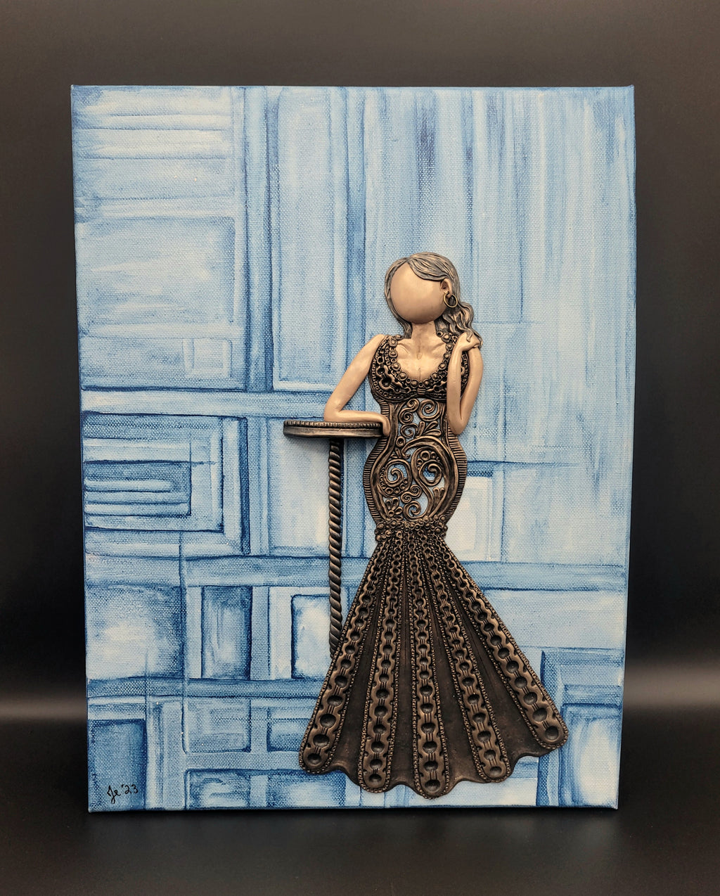 Elegance painting/sculpture by Jódís Eva