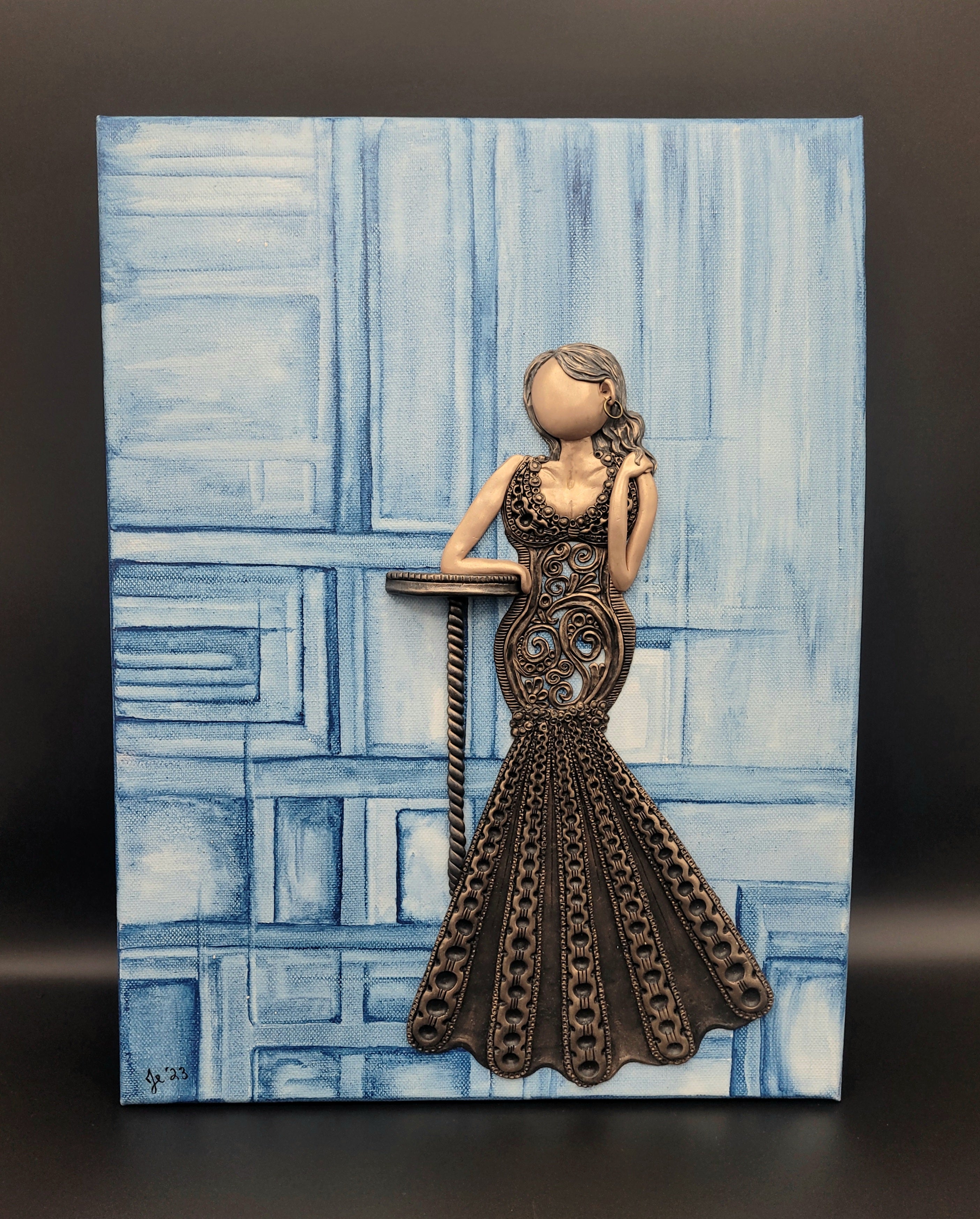 Elegance painting/sculpture by Jódís Eva