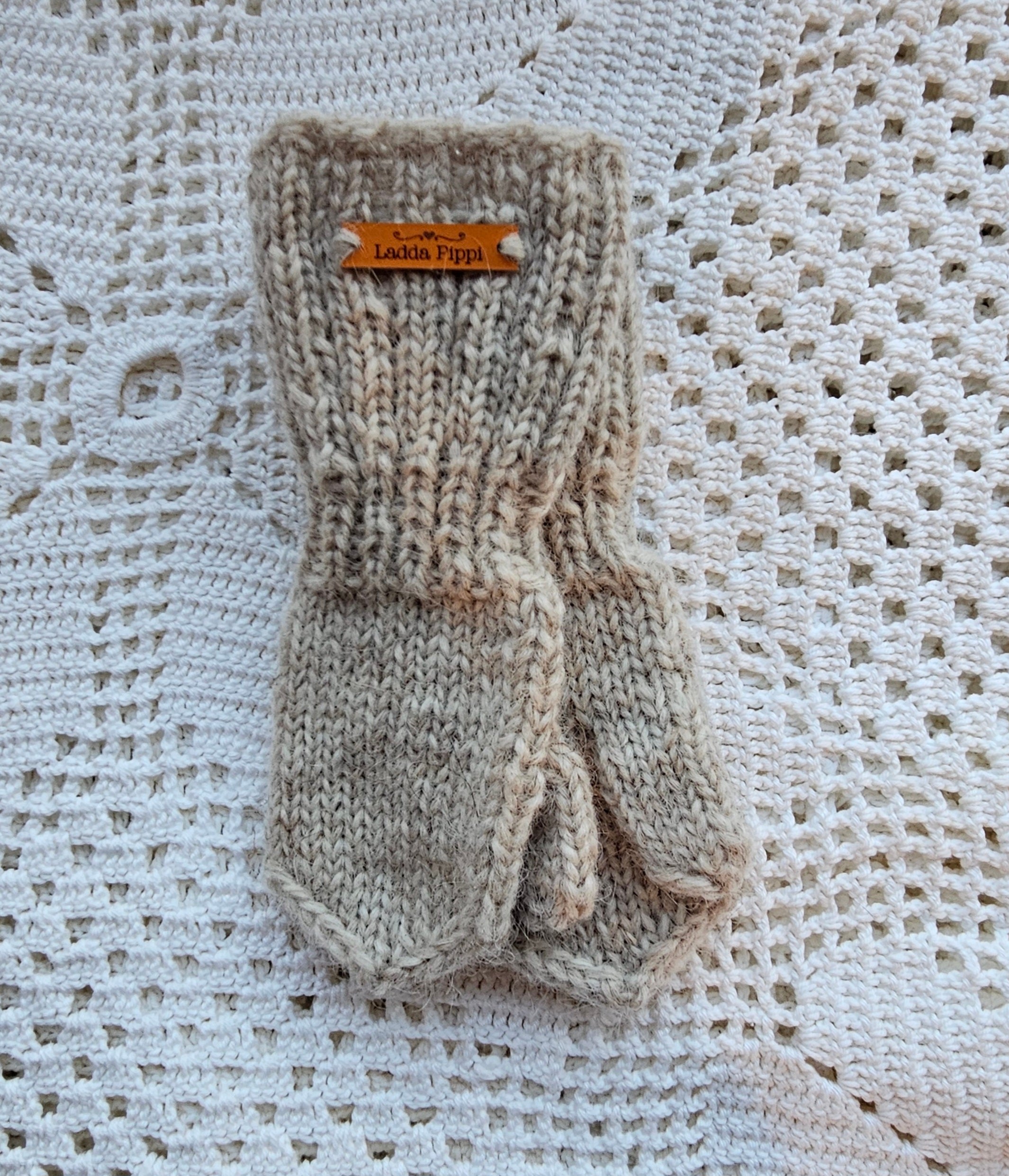 Kids Icelandic Wool Mittens - 3-4 y/o - Knit by Ragna