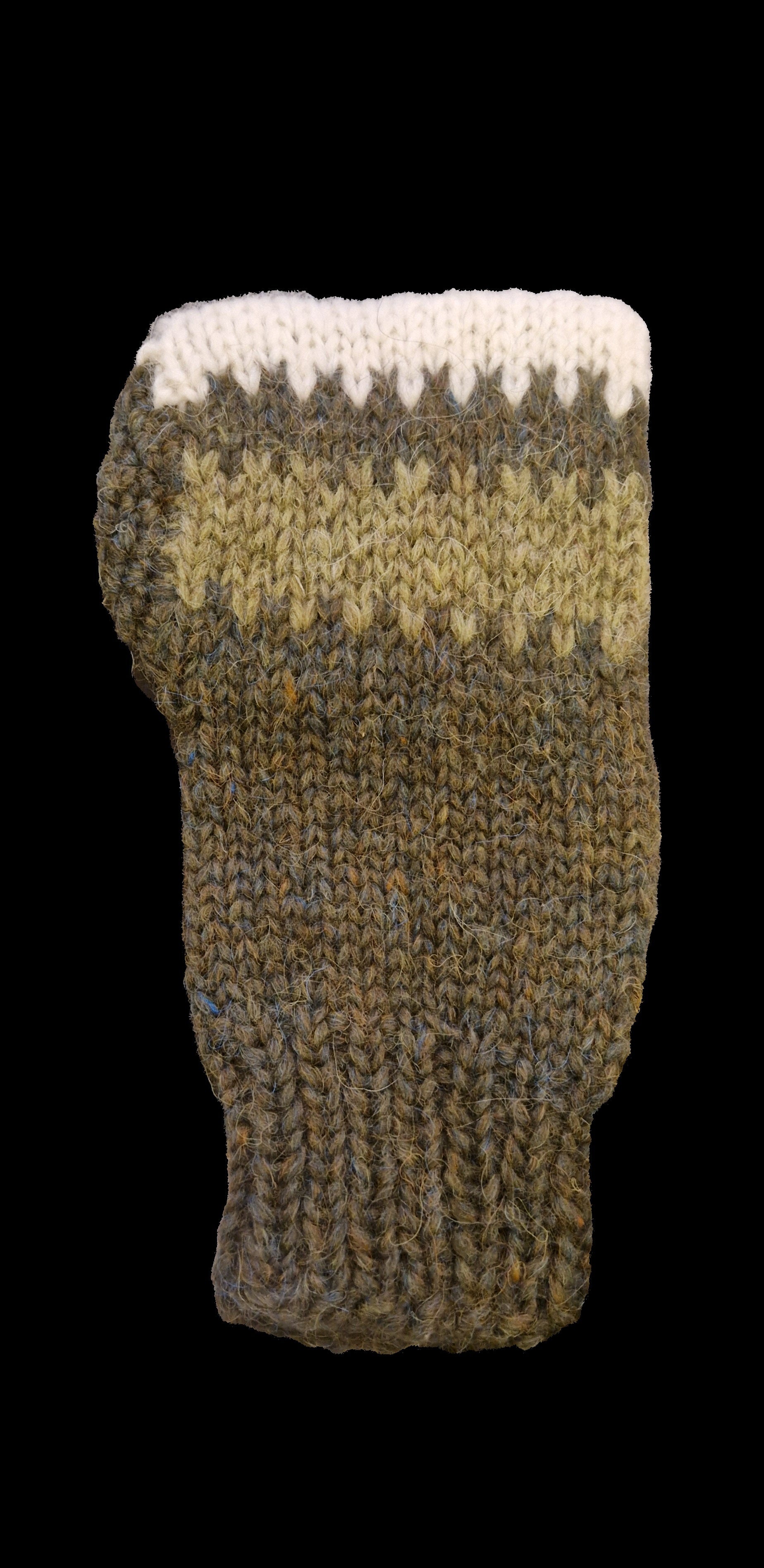 Mitten for Holding Drinks - Knit by Guðný