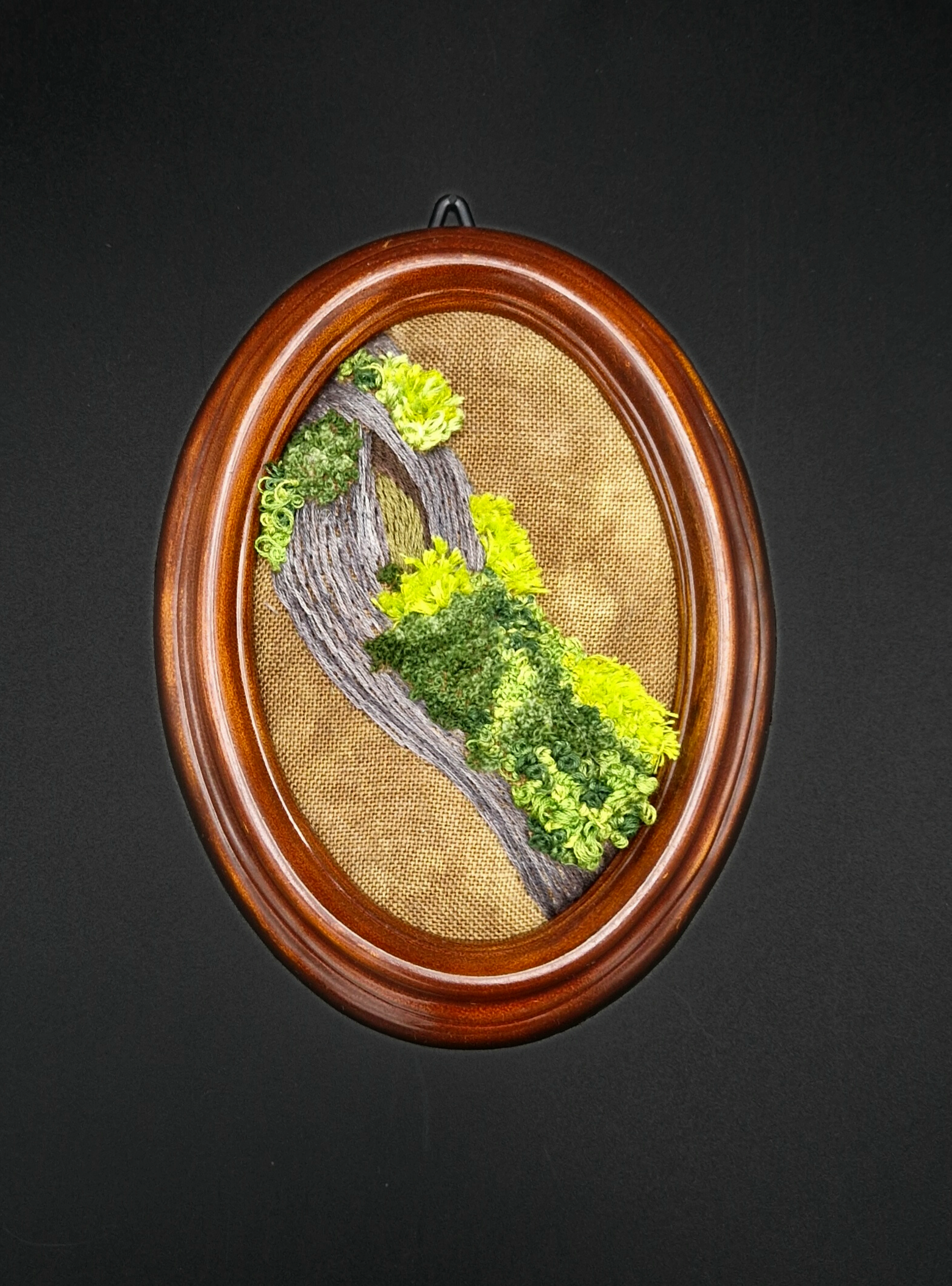 Hólavallagarður embroidery by Korey Rowswell