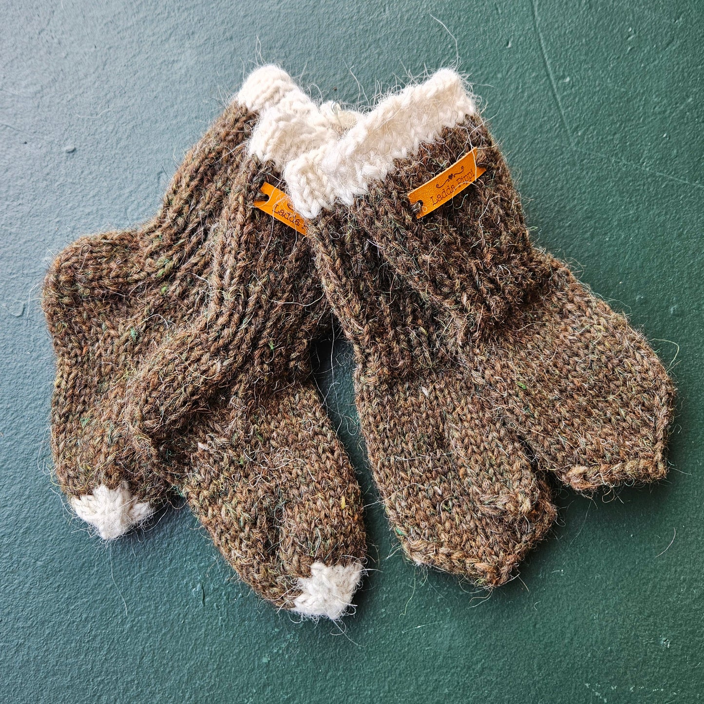 Kids Mittens & Socks Set - 1-2/2-4 yo - Knit by Ragna