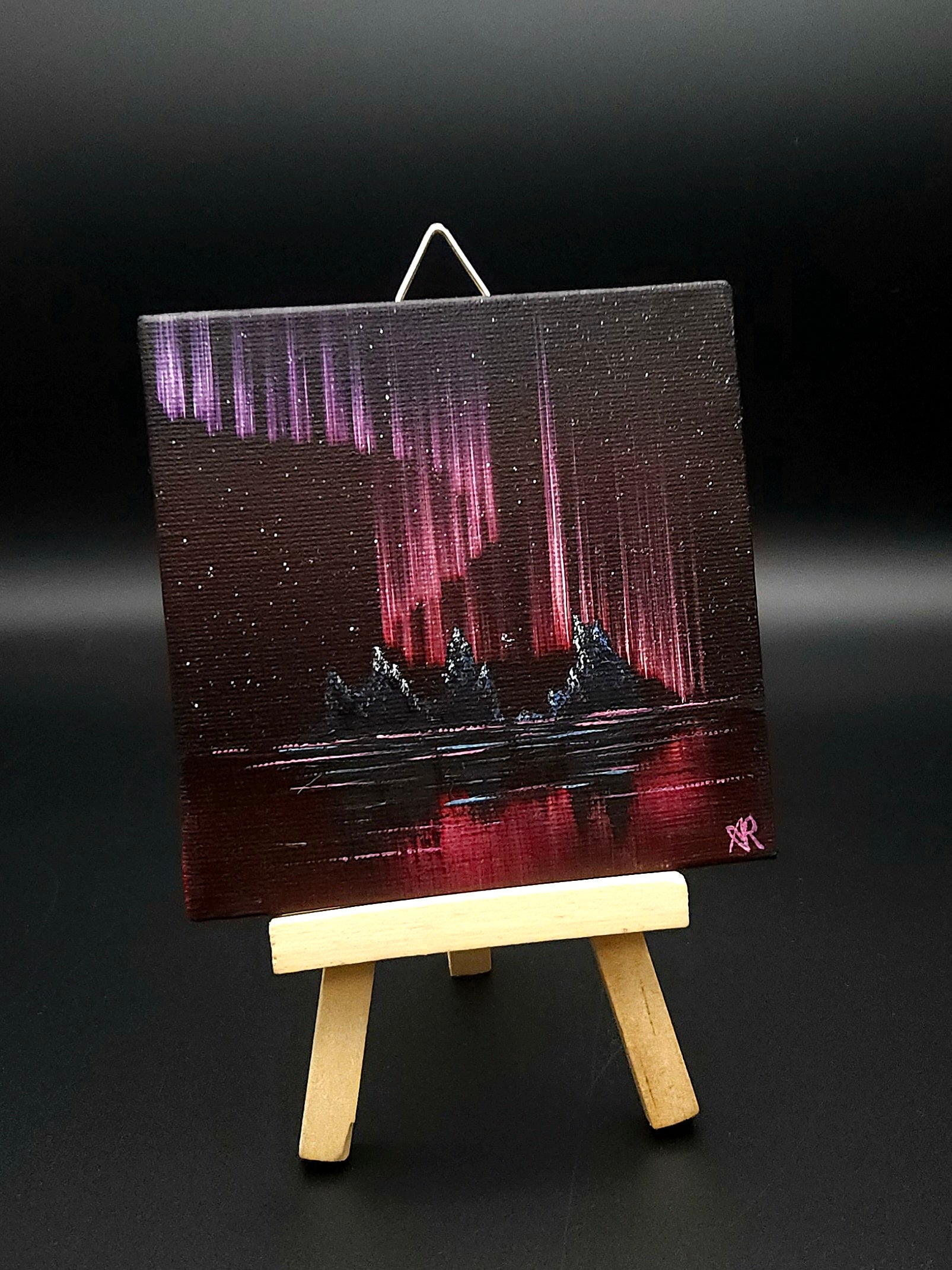 Northern Lights Painting - by Anna Radacz - 61