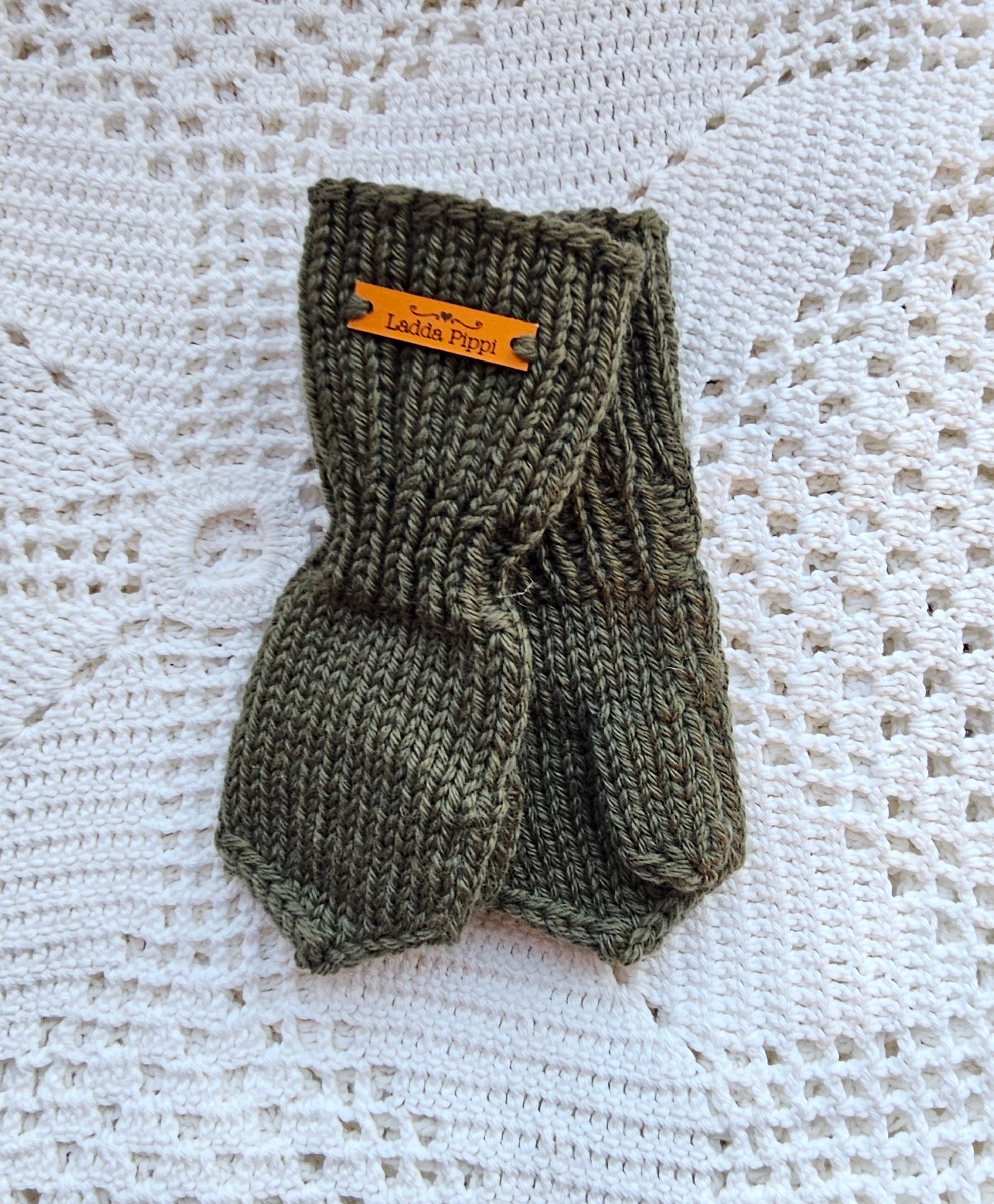 Kids Merino Wool Mittens - 1-2 yo - Knit by Ragna