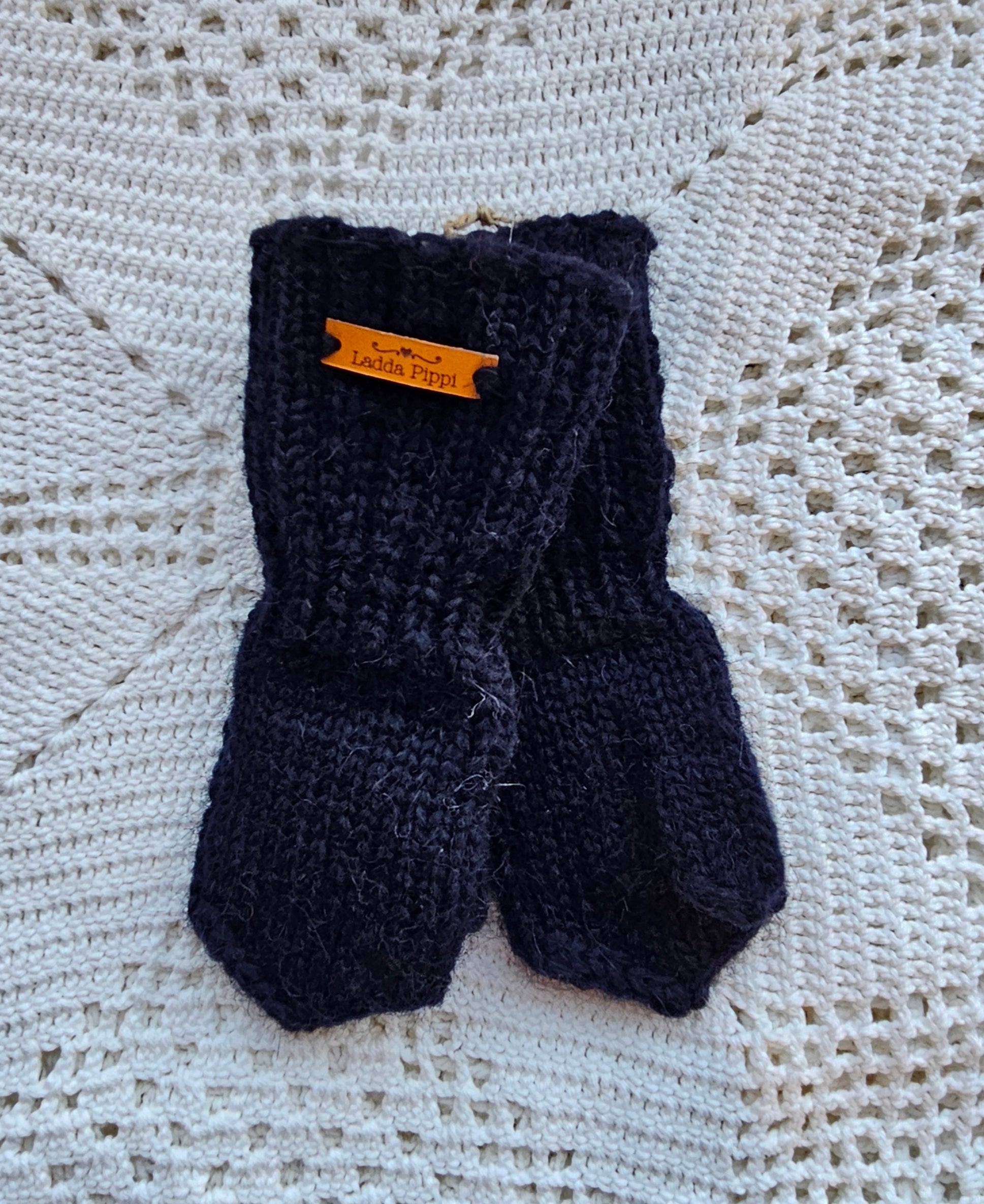 Kids Icelandic Wool Mittens - 1-2 y/o - Knit by Ragna Atladóttir