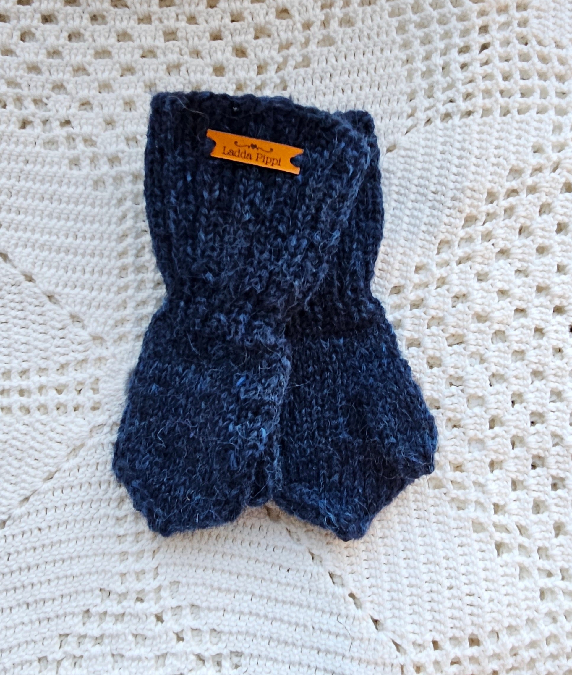 Kids Icelandic Wool Mittens - 1-2 y/o - Knit by Ragna Atladóttir