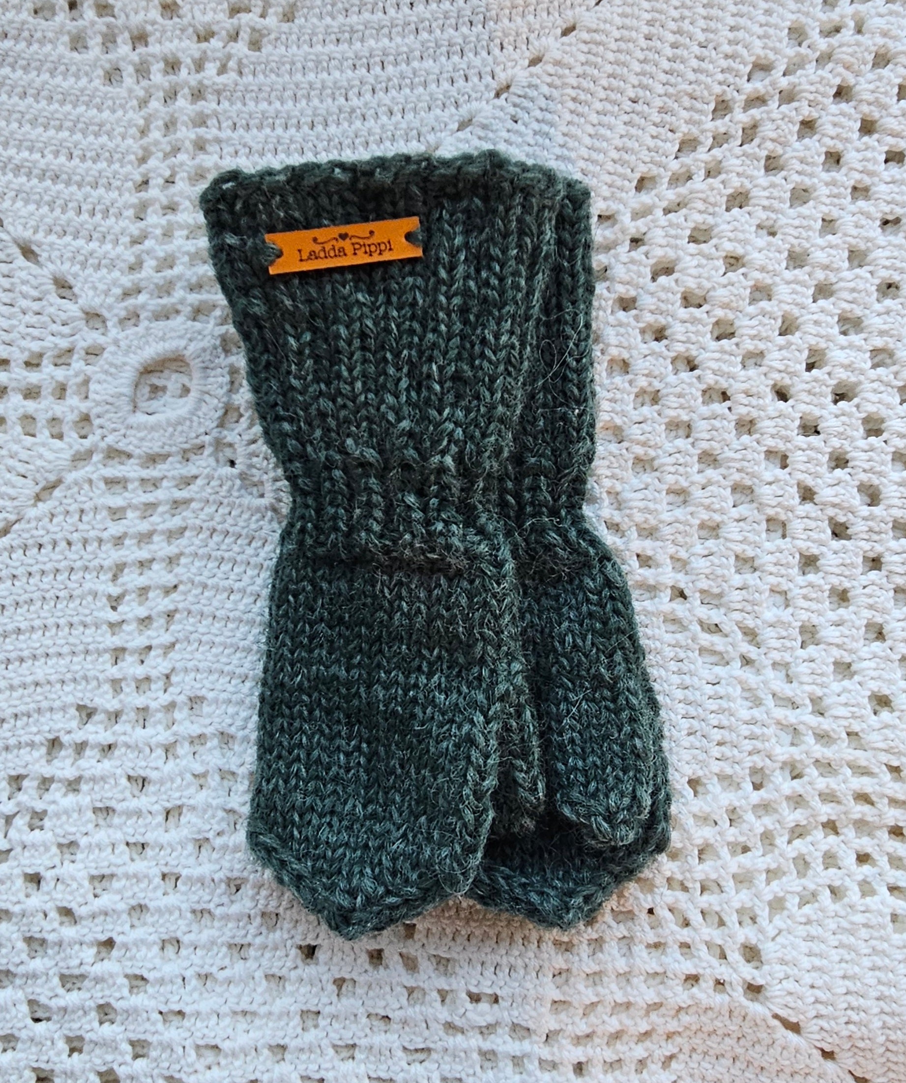 Kids Icelandic Wool Mittens - 3-4 y/o - Knit by Ragna
