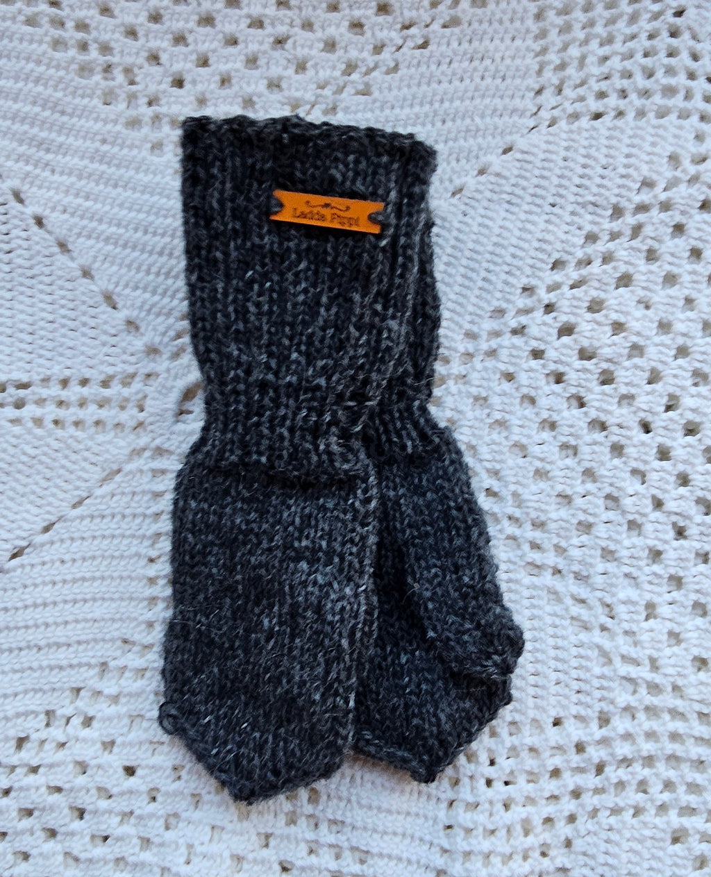 Kids Icelandic Wool Mittens - 7-8 y/o - Knit by Ragna
