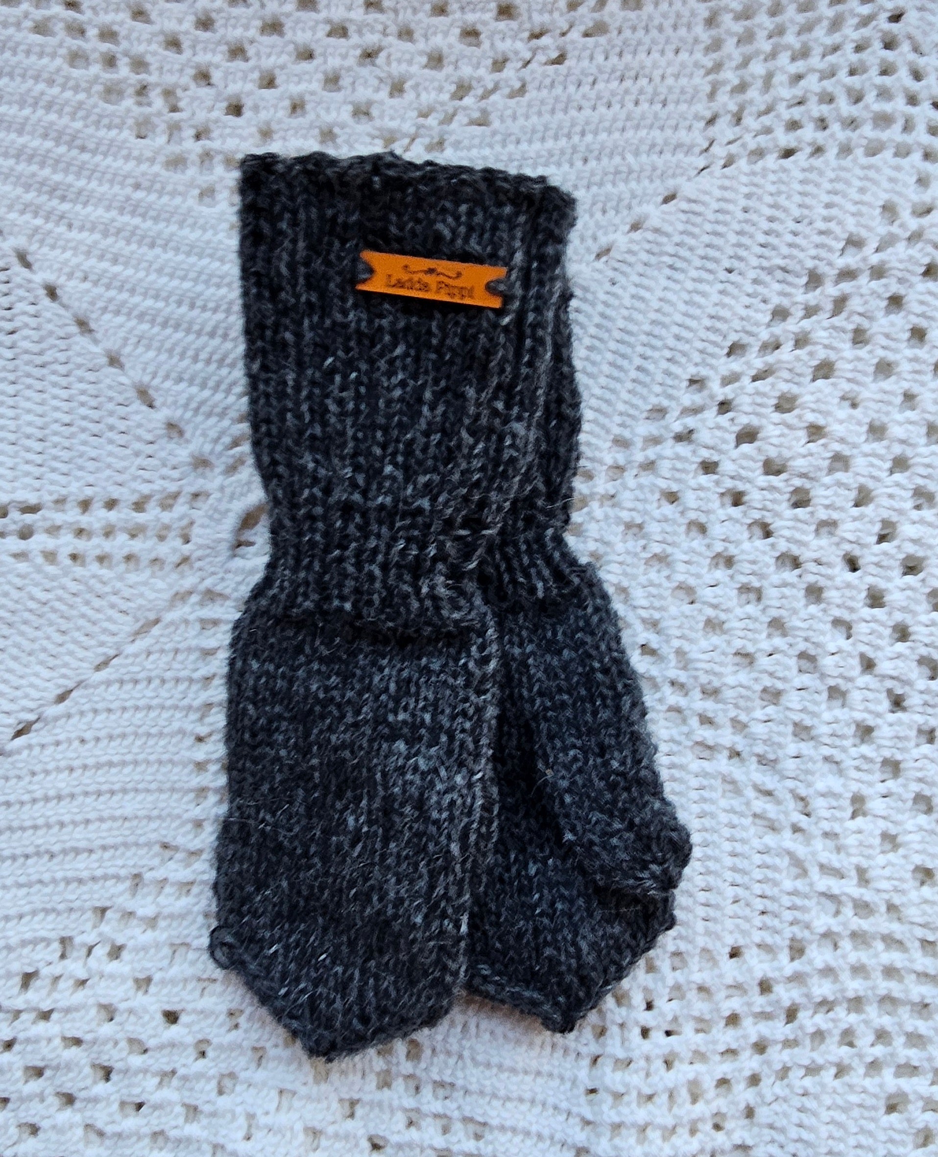 Kids Icelandic Wool Mittens - 7-8 y/o - Knit by Ragna