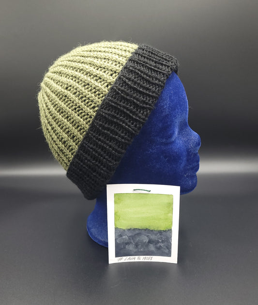 Horizon hat - Lava & moss by Ósk Ómarsdóttir - 4