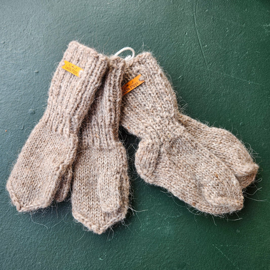Kids Mittens & Socks Set - 1-2/2-4 yo - Knit by Ragna