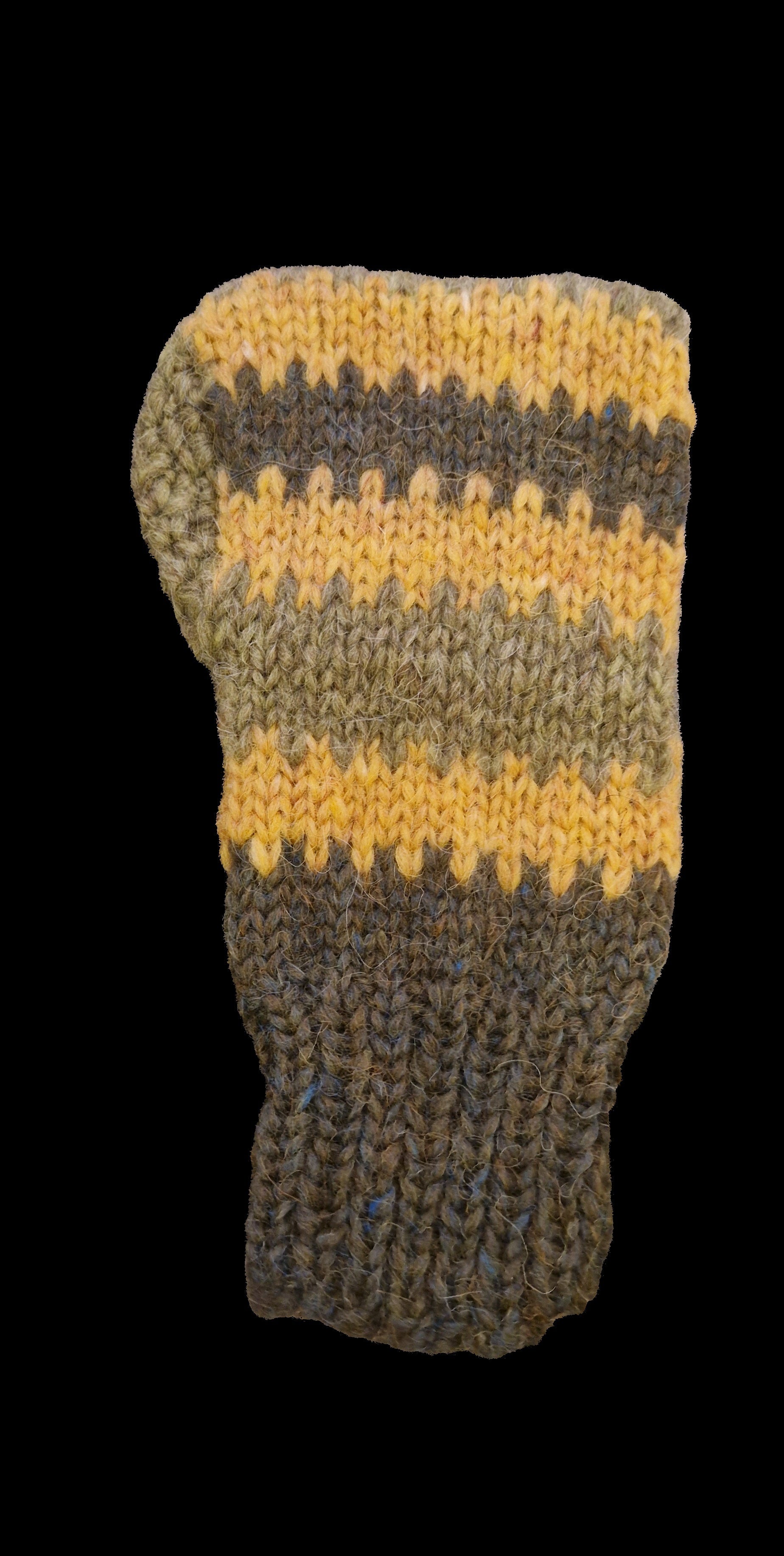 Mitten for Holding Drinks - Knit by Guðný