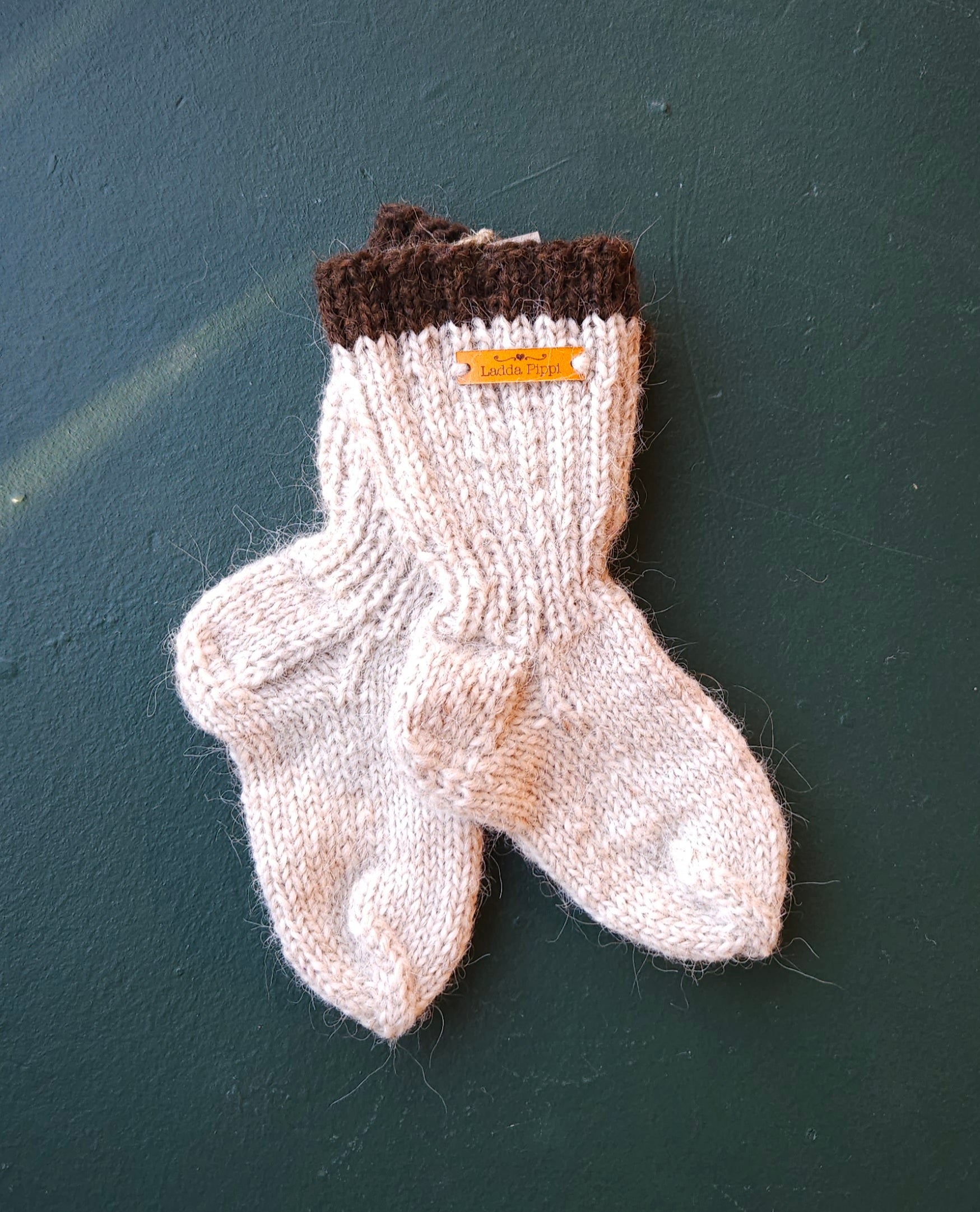 Kids Icelandic Wool Socks - 5-6 y/o - Knit by Ragna