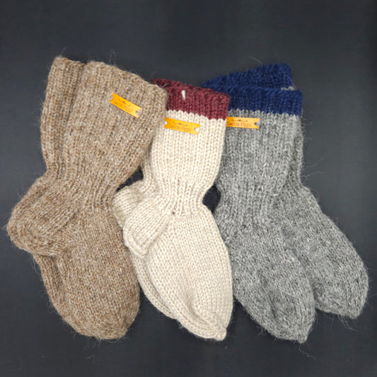 Kids Icelandic & Merino Wool Socks - 4-6 y/o - by Ragna