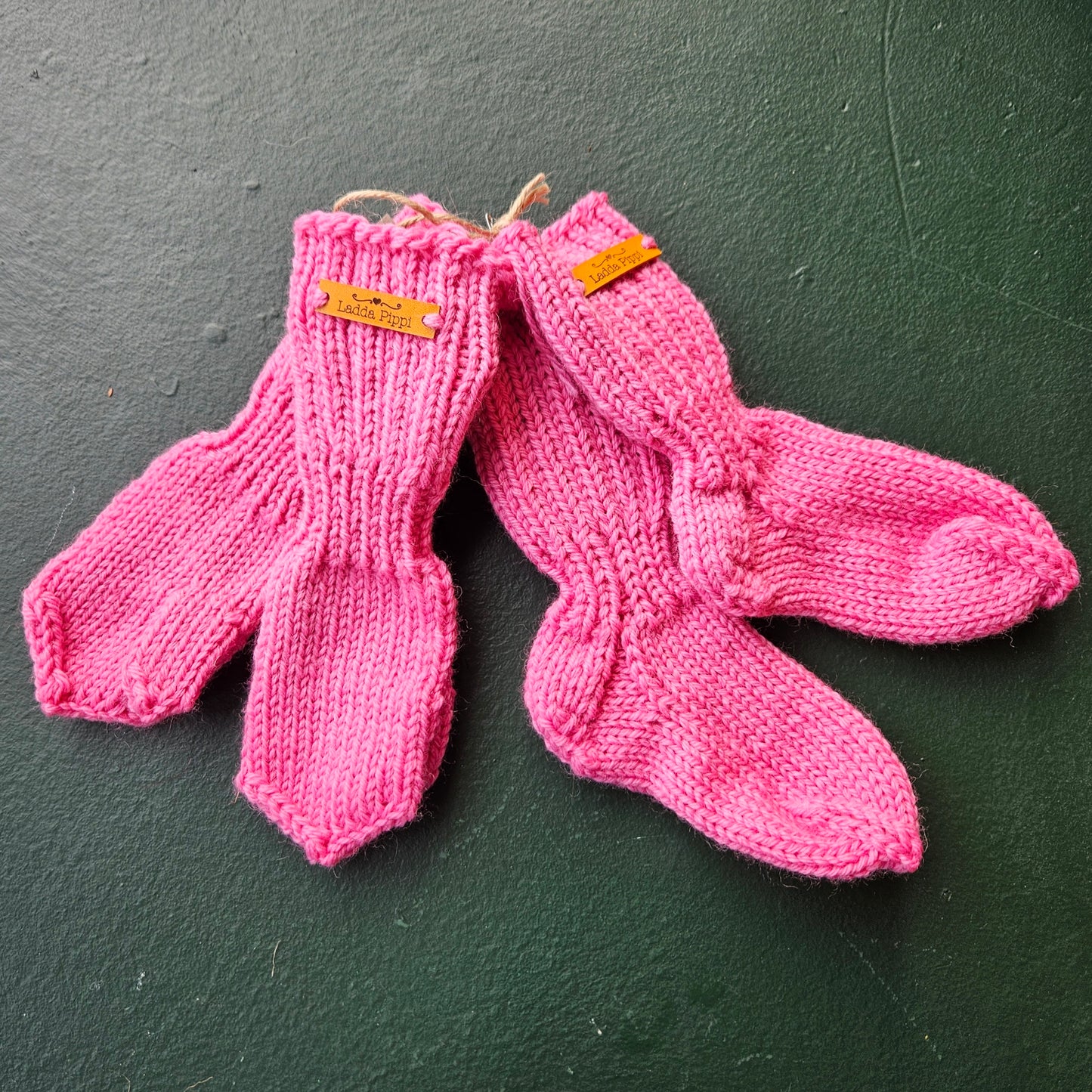 Kids Mittens & Socks Set - 1-2/2-4 yo - Knit by Ragna